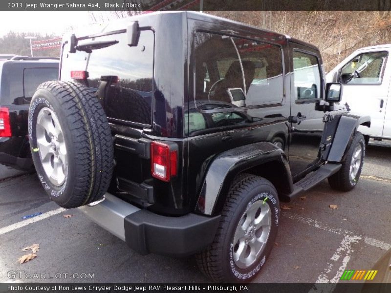 Black / Black 2013 Jeep Wrangler Sahara 4x4