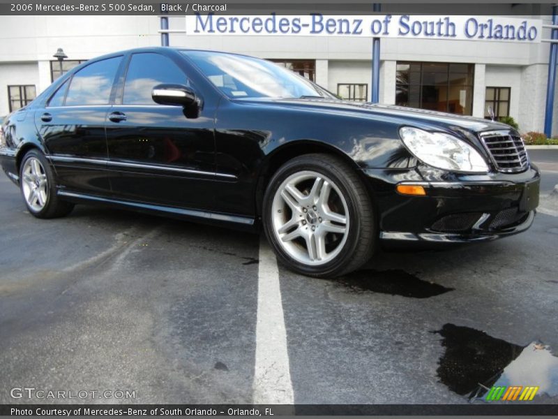 Black / Charcoal 2006 Mercedes-Benz S 500 Sedan