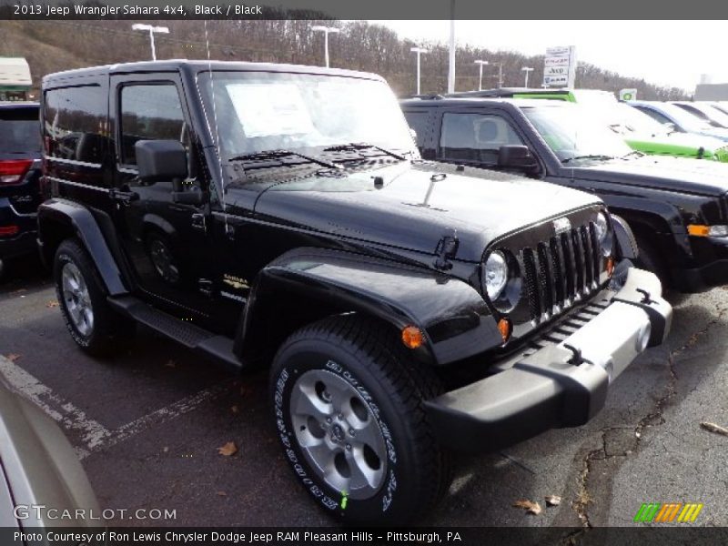 Black / Black 2013 Jeep Wrangler Sahara 4x4