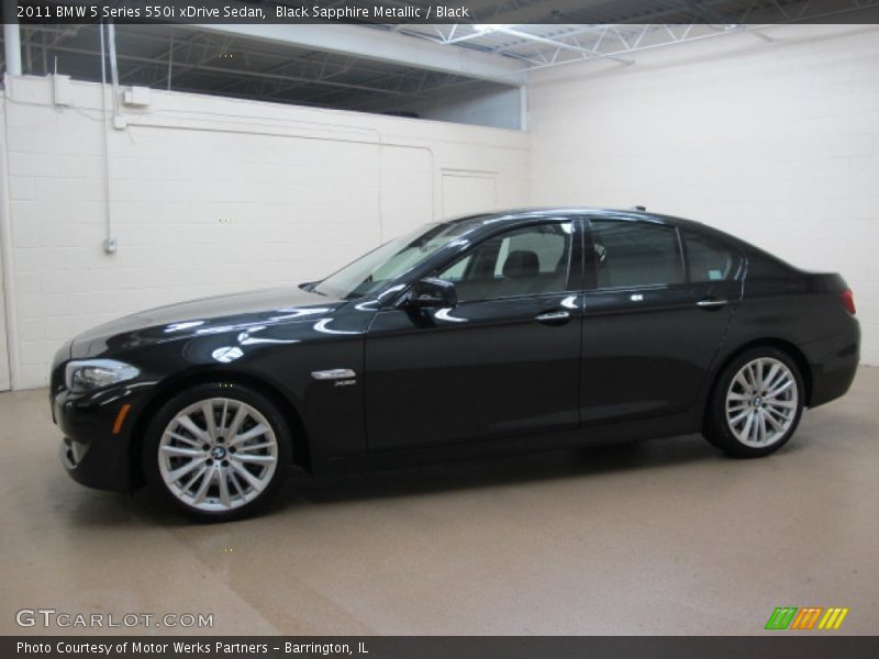  2011 5 Series 550i xDrive Sedan Black Sapphire Metallic