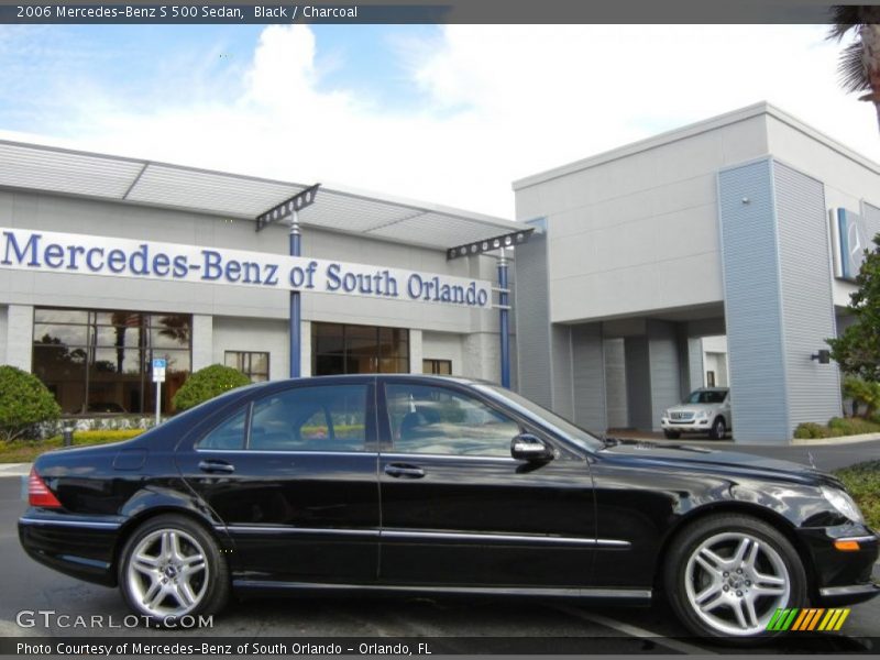 Black / Charcoal 2006 Mercedes-Benz S 500 Sedan