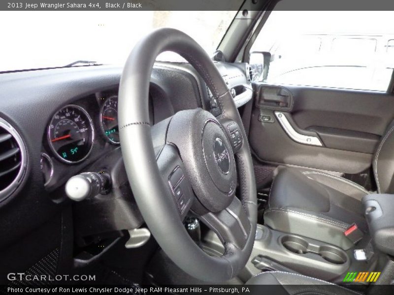 Black / Black 2013 Jeep Wrangler Sahara 4x4