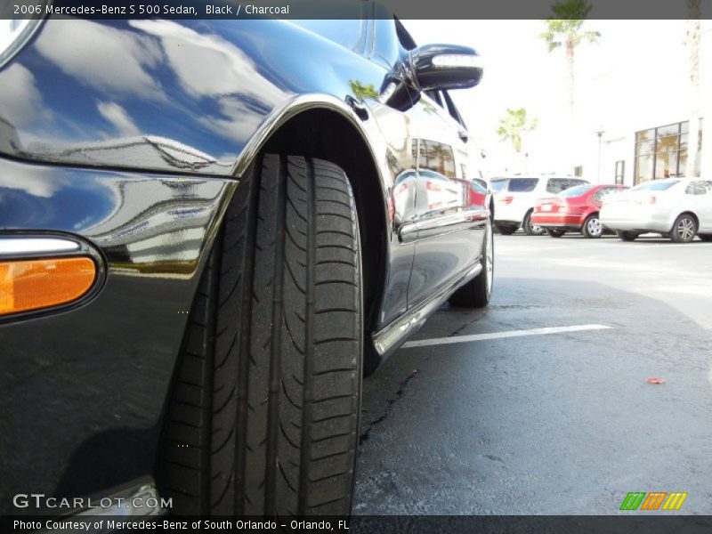 Black / Charcoal 2006 Mercedes-Benz S 500 Sedan