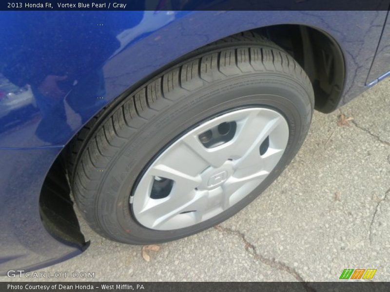 Vortex Blue Pearl / Gray 2013 Honda Fit