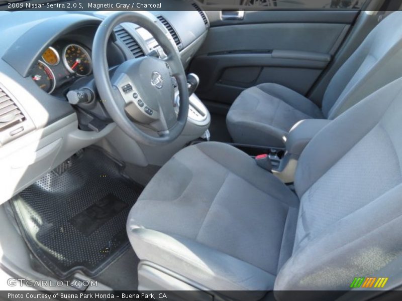 Magnetic Gray / Charcoal 2009 Nissan Sentra 2.0 S