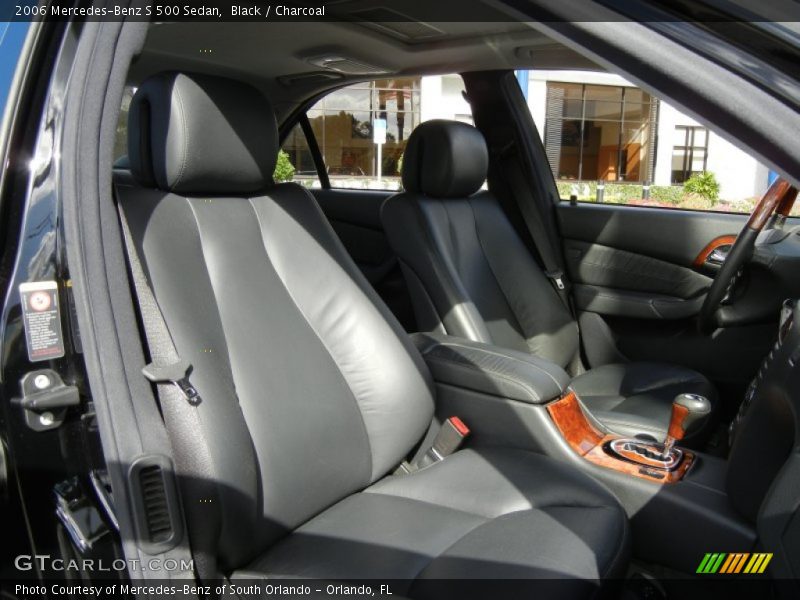 Black / Charcoal 2006 Mercedes-Benz S 500 Sedan