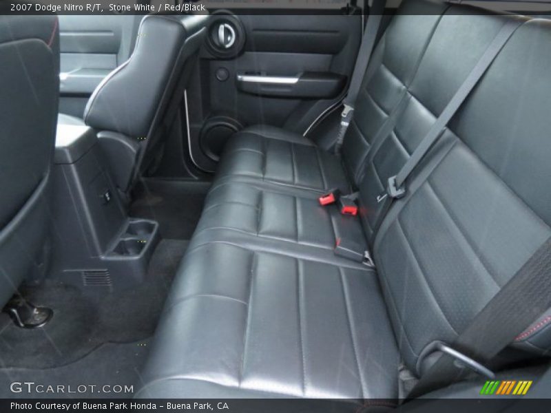 Stone White / Red/Black 2007 Dodge Nitro R/T