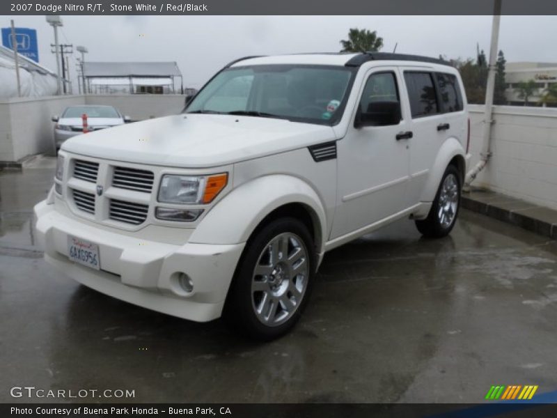 Stone White / Red/Black 2007 Dodge Nitro R/T