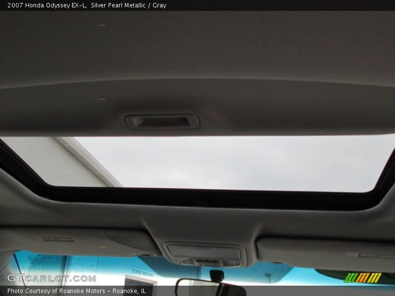 Silver Pearl Metallic / Gray 2007 Honda Odyssey EX-L
