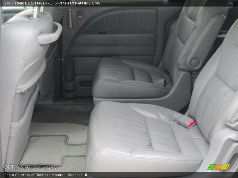 Silver Pearl Metallic / Gray 2007 Honda Odyssey EX-L