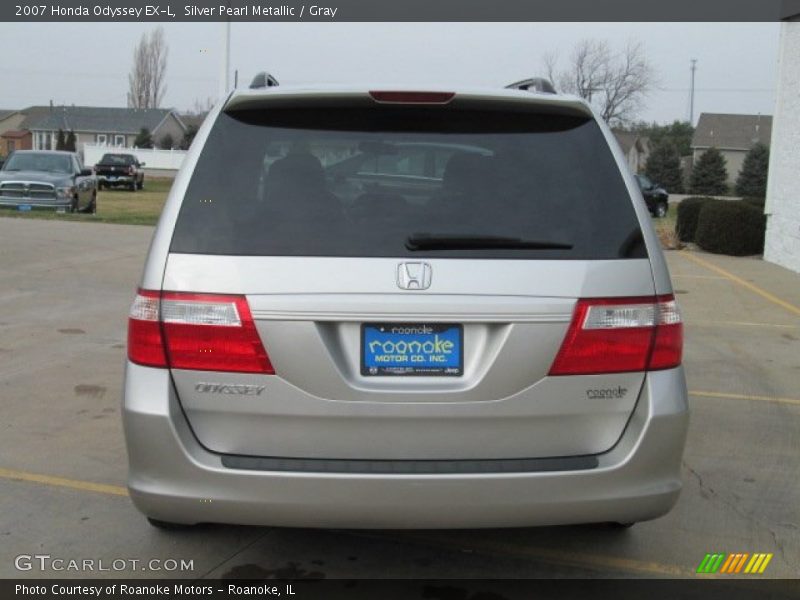 Silver Pearl Metallic / Gray 2007 Honda Odyssey EX-L