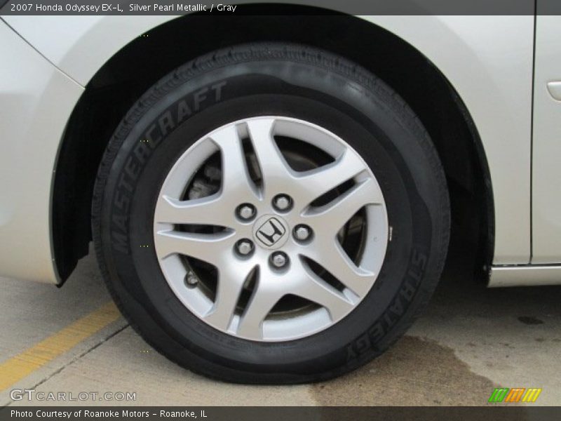 Silver Pearl Metallic / Gray 2007 Honda Odyssey EX-L