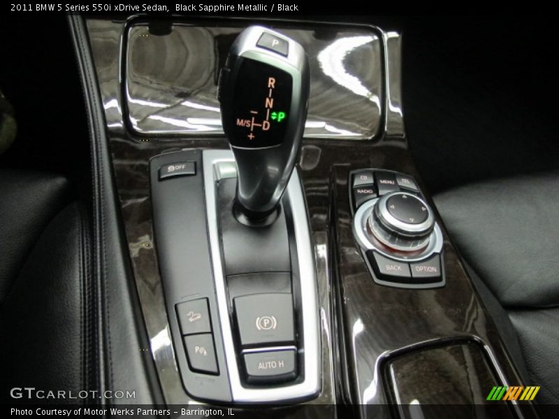  2011 5 Series 550i xDrive Sedan 8 Speed Steptronic Automatic Shifter