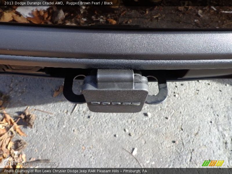 Rugged Brown Pearl / Black 2013 Dodge Durango Citadel AWD