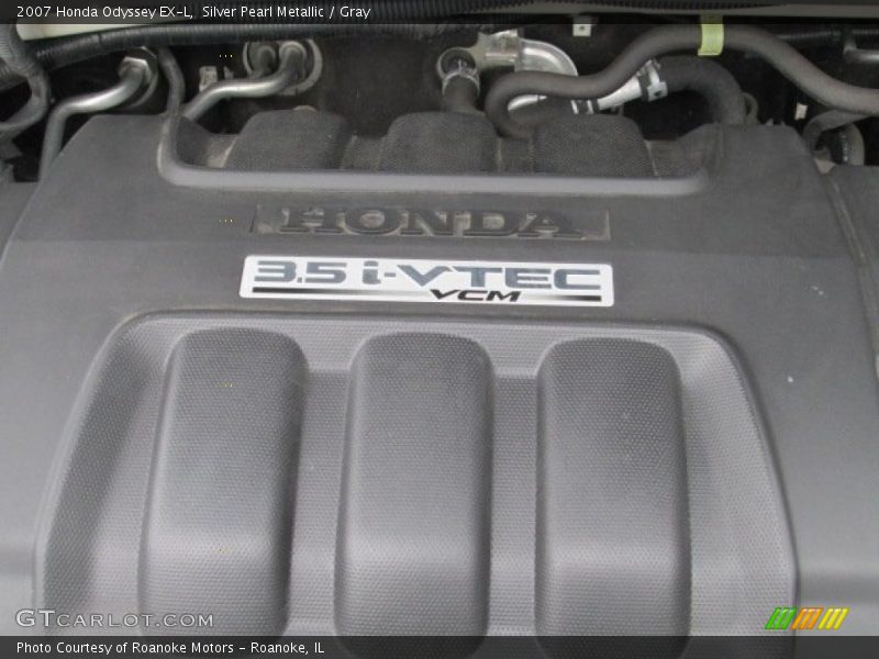 Silver Pearl Metallic / Gray 2007 Honda Odyssey EX-L
