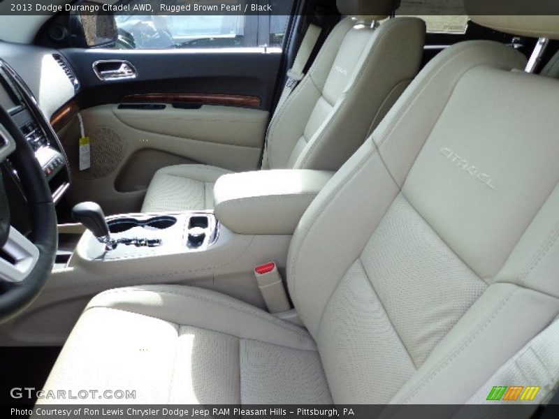 Rugged Brown Pearl / Black 2013 Dodge Durango Citadel AWD