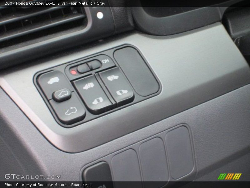 Silver Pearl Metallic / Gray 2007 Honda Odyssey EX-L