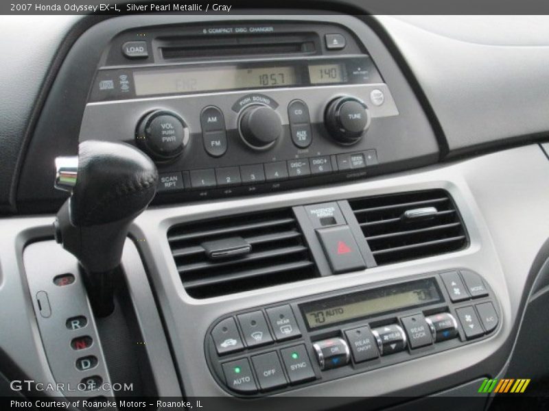 Silver Pearl Metallic / Gray 2007 Honda Odyssey EX-L