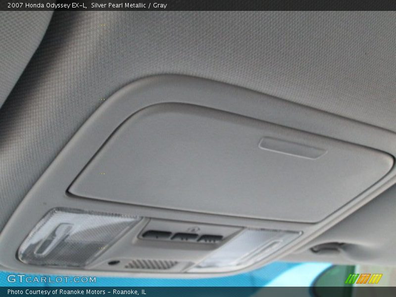 Silver Pearl Metallic / Gray 2007 Honda Odyssey EX-L