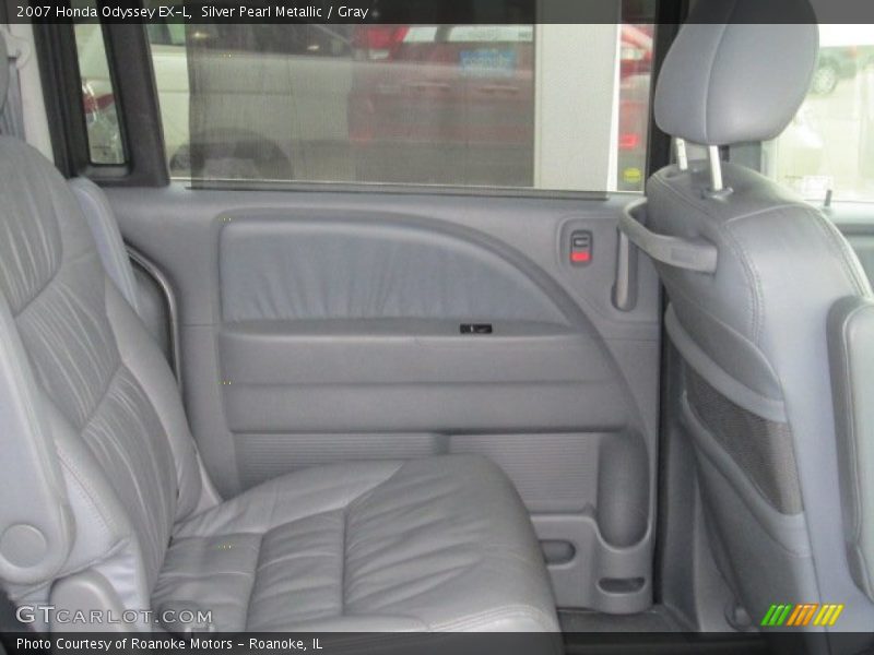 Silver Pearl Metallic / Gray 2007 Honda Odyssey EX-L