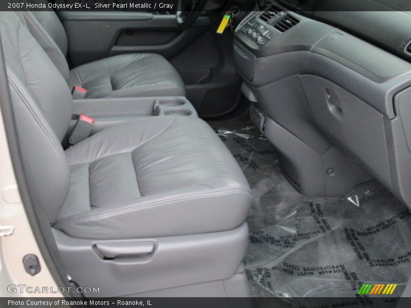 Silver Pearl Metallic / Gray 2007 Honda Odyssey EX-L