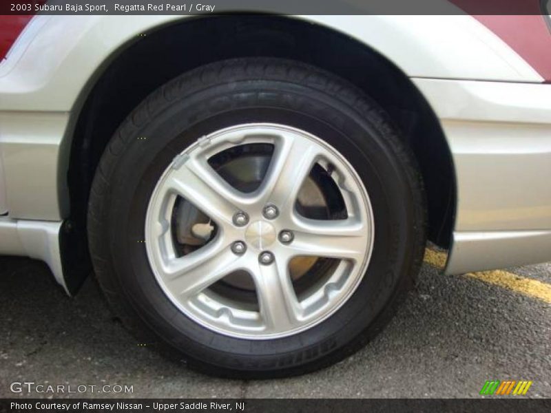 Regatta Red Pearl / Gray 2003 Subaru Baja Sport