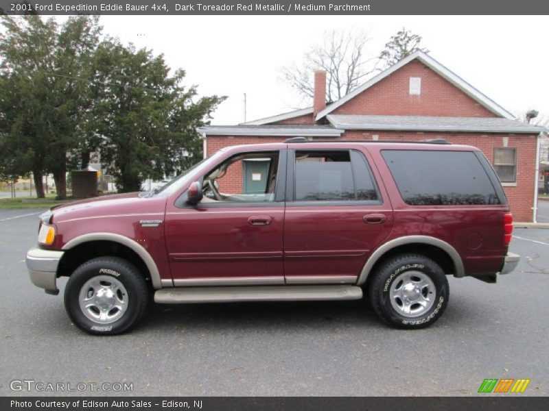  2001 Expedition Eddie Bauer 4x4 Dark Toreador Red Metallic