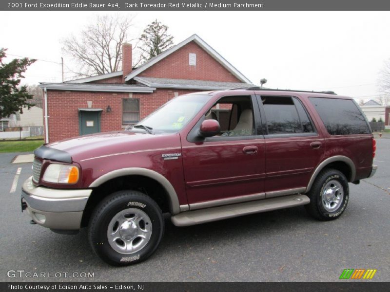 Dark Toreador Red Metallic / Medium Parchment 2001 Ford Expedition Eddie Bauer 4x4