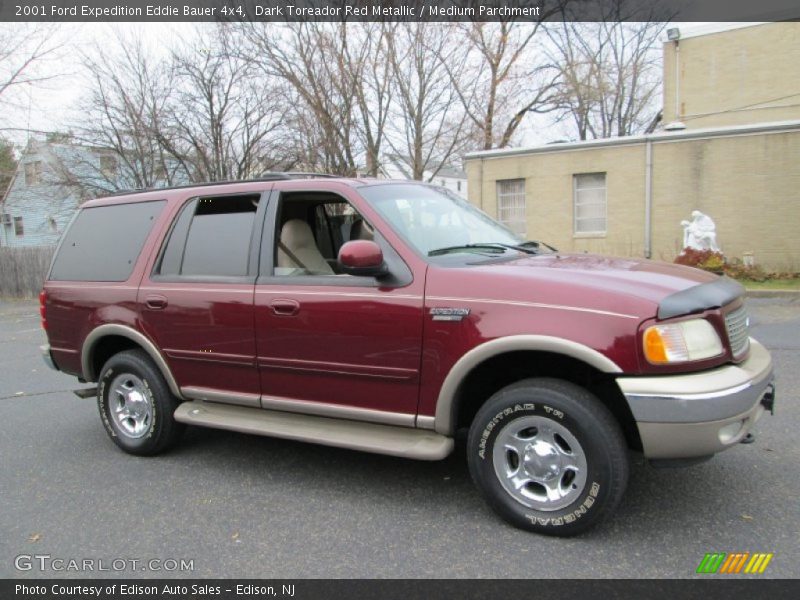 Dark Toreador Red Metallic / Medium Parchment 2001 Ford Expedition Eddie Bauer 4x4