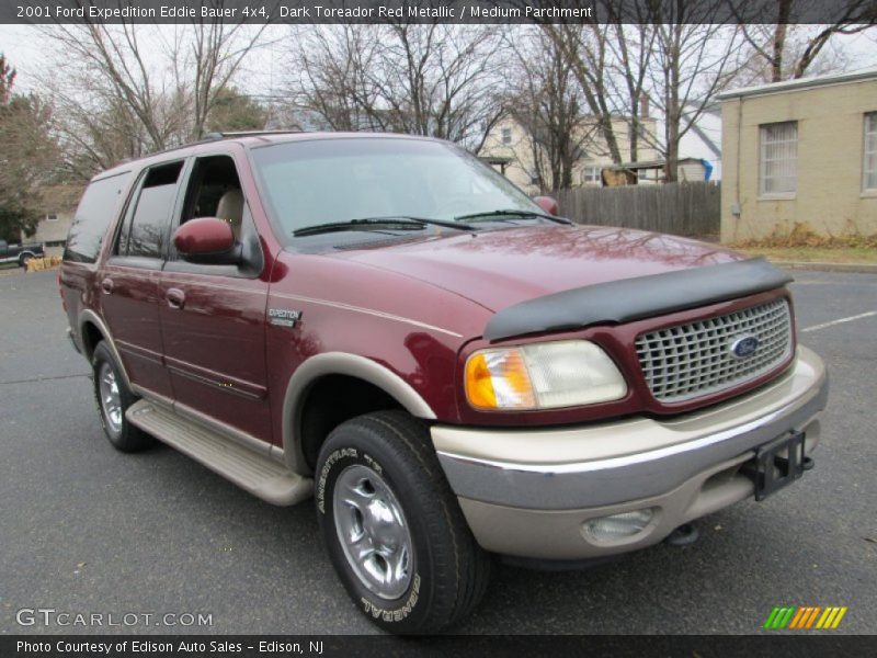 Dark Toreador Red Metallic / Medium Parchment 2001 Ford Expedition Eddie Bauer 4x4