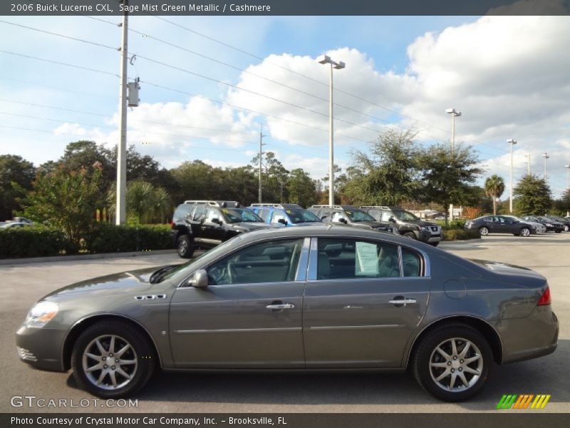 Sage Mist Green Metallic / Cashmere 2006 Buick Lucerne CXL
