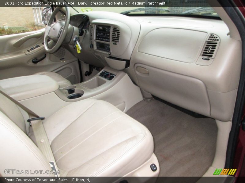 Dark Toreador Red Metallic / Medium Parchment 2001 Ford Expedition Eddie Bauer 4x4