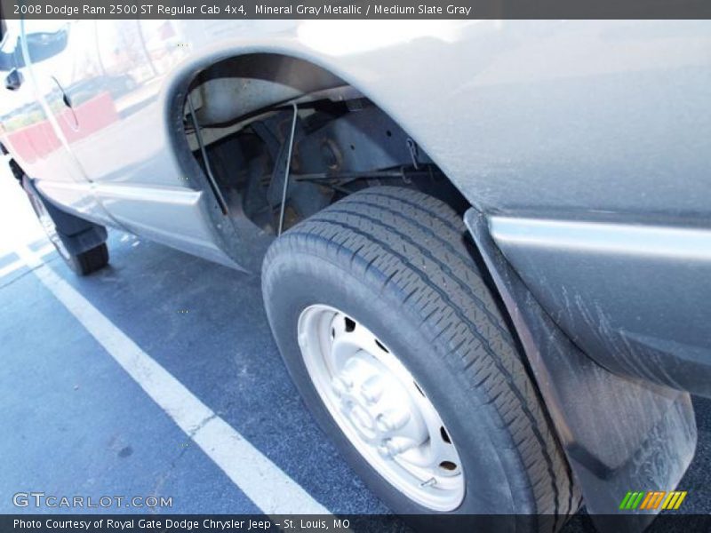 Mineral Gray Metallic / Medium Slate Gray 2008 Dodge Ram 2500 ST Regular Cab 4x4