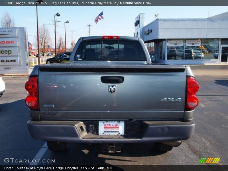 Mineral Gray Metallic / Medium Slate Gray 2008 Dodge Ram 2500 ST Regular Cab 4x4