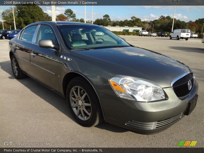 Sage Mist Green Metallic / Cashmere 2006 Buick Lucerne CXL