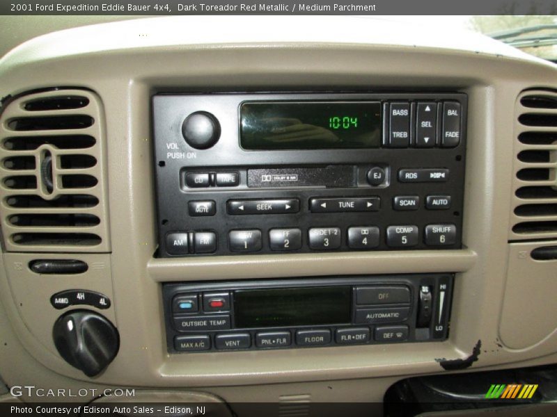 Controls of 2001 Expedition Eddie Bauer 4x4