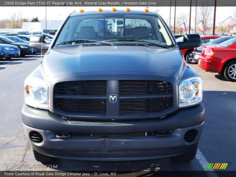 Mineral Gray Metallic / Medium Slate Gray 2008 Dodge Ram 2500 ST Regular Cab 4x4