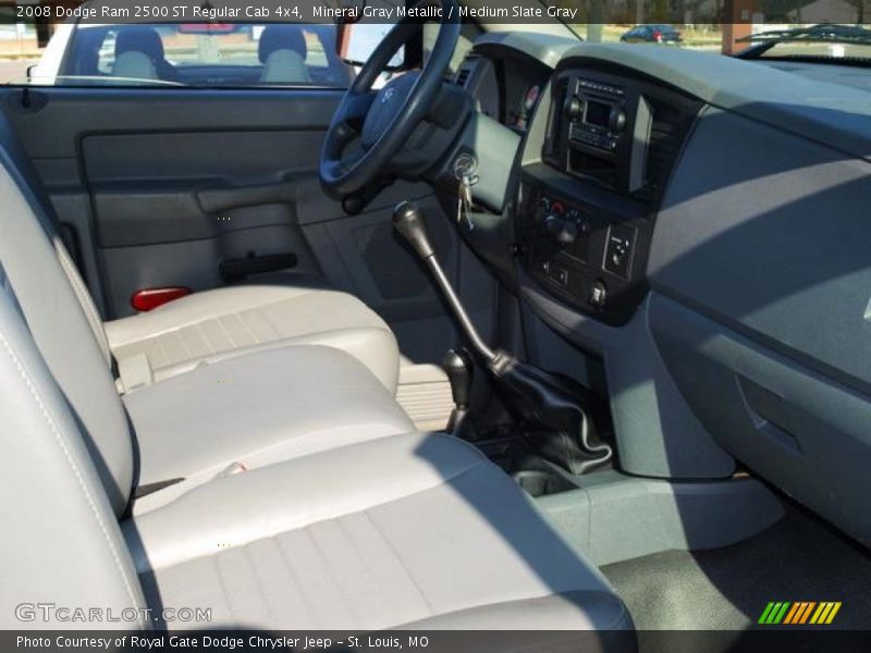 Mineral Gray Metallic / Medium Slate Gray 2008 Dodge Ram 2500 ST Regular Cab 4x4