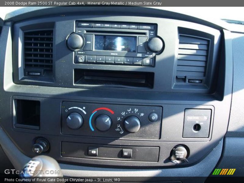 Mineral Gray Metallic / Medium Slate Gray 2008 Dodge Ram 2500 ST Regular Cab 4x4