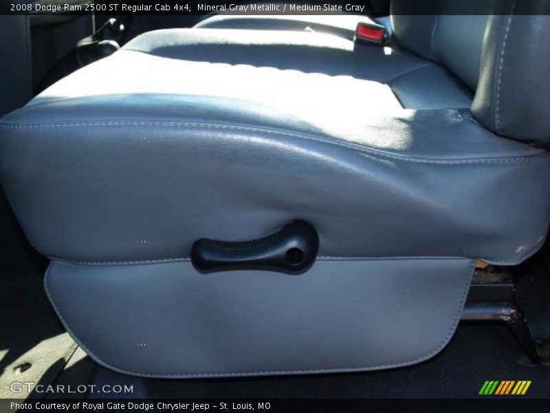 Mineral Gray Metallic / Medium Slate Gray 2008 Dodge Ram 2500 ST Regular Cab 4x4