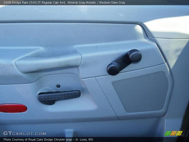 Mineral Gray Metallic / Medium Slate Gray 2008 Dodge Ram 2500 ST Regular Cab 4x4