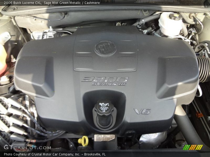 Sage Mist Green Metallic / Cashmere 2006 Buick Lucerne CXL