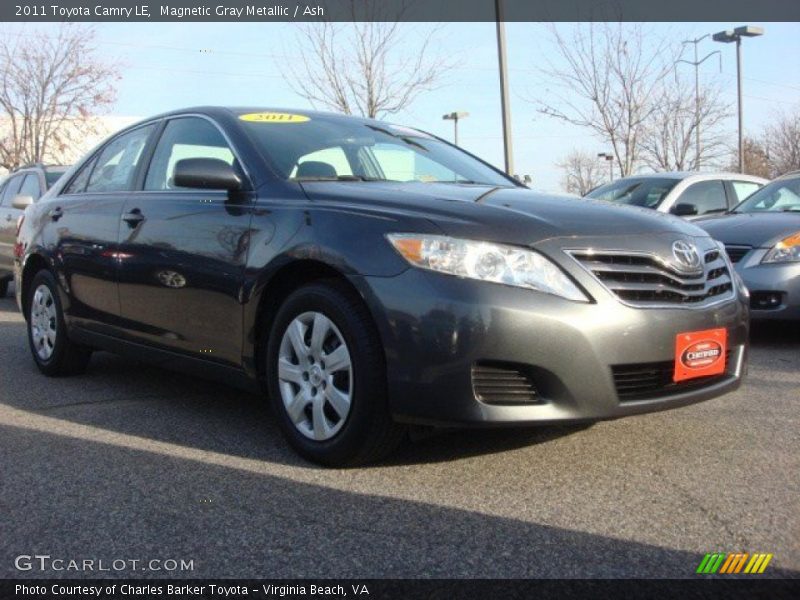 Magnetic Gray Metallic / Ash 2011 Toyota Camry LE
