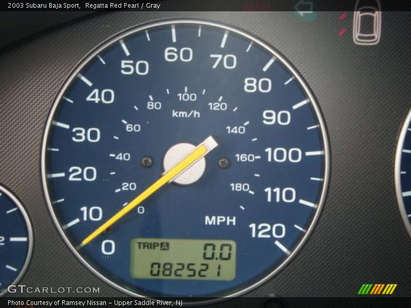 Regatta Red Pearl / Gray 2003 Subaru Baja Sport