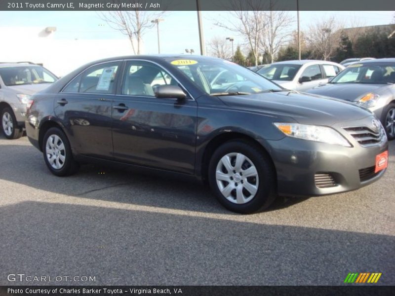 Magnetic Gray Metallic / Ash 2011 Toyota Camry LE