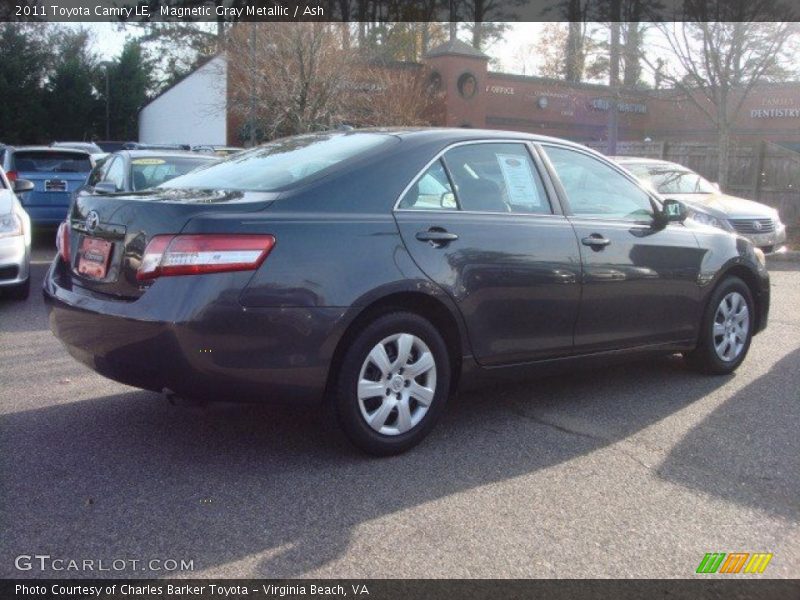 Magnetic Gray Metallic / Ash 2011 Toyota Camry LE