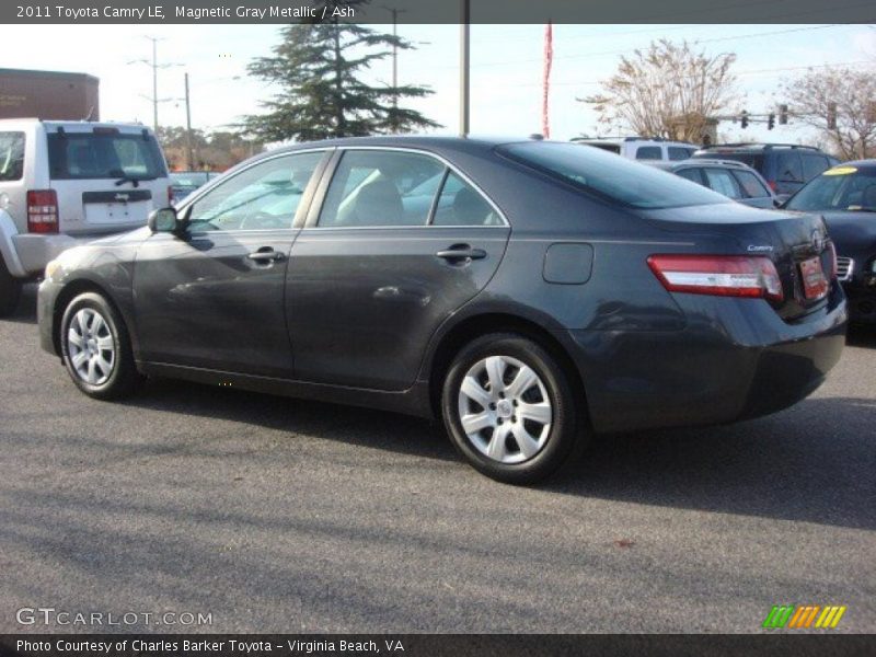 Magnetic Gray Metallic / Ash 2011 Toyota Camry LE