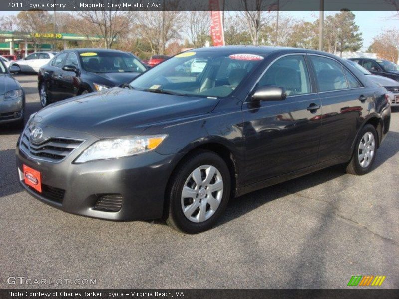 Magnetic Gray Metallic / Ash 2011 Toyota Camry LE