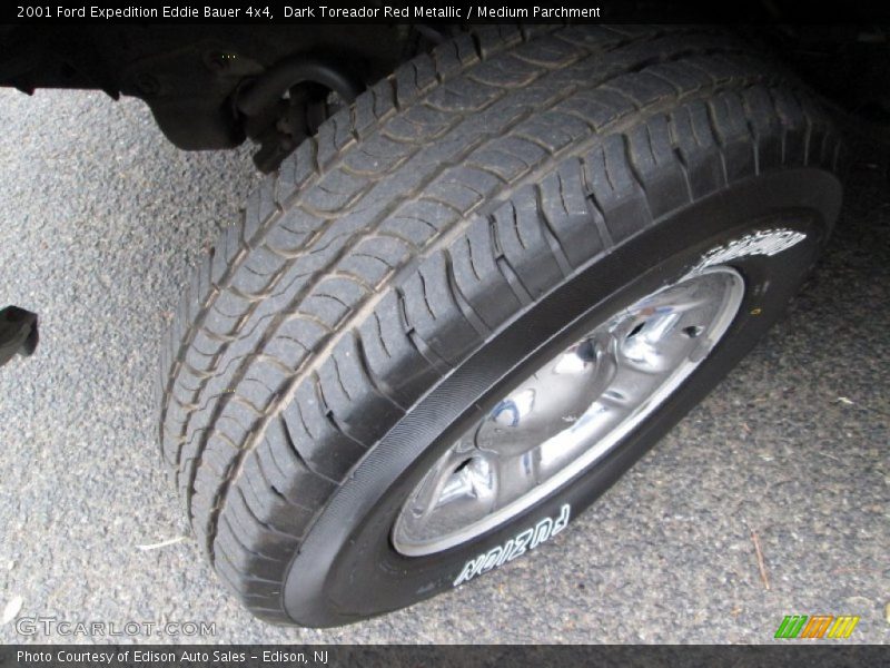 Dark Toreador Red Metallic / Medium Parchment 2001 Ford Expedition Eddie Bauer 4x4