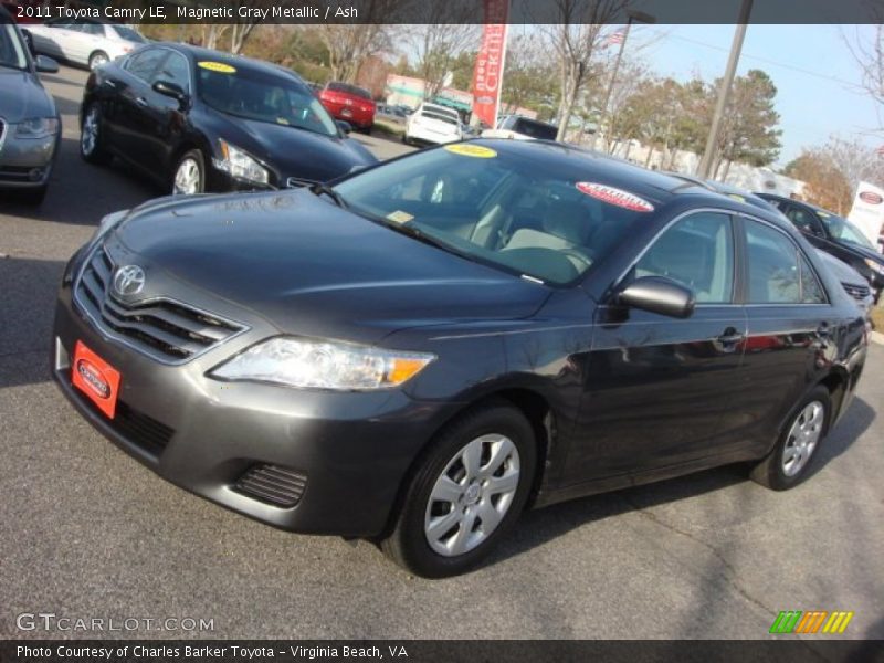 Magnetic Gray Metallic / Ash 2011 Toyota Camry LE